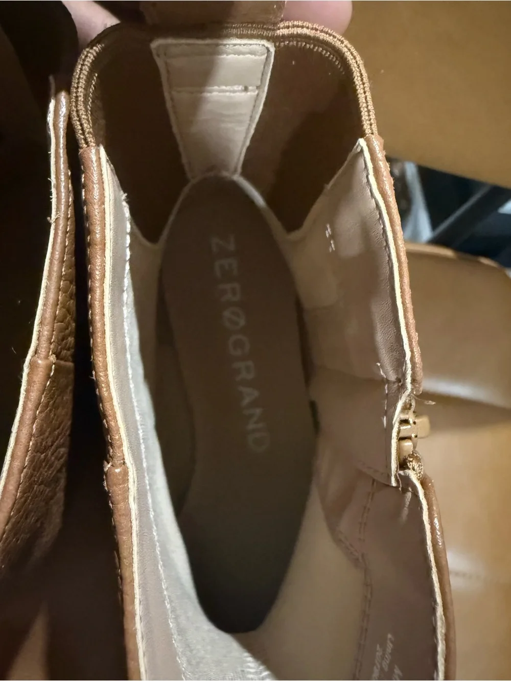 Cole Haan -Zerogrand City in Wedge Boots-in Waterproof Casual Style 10
